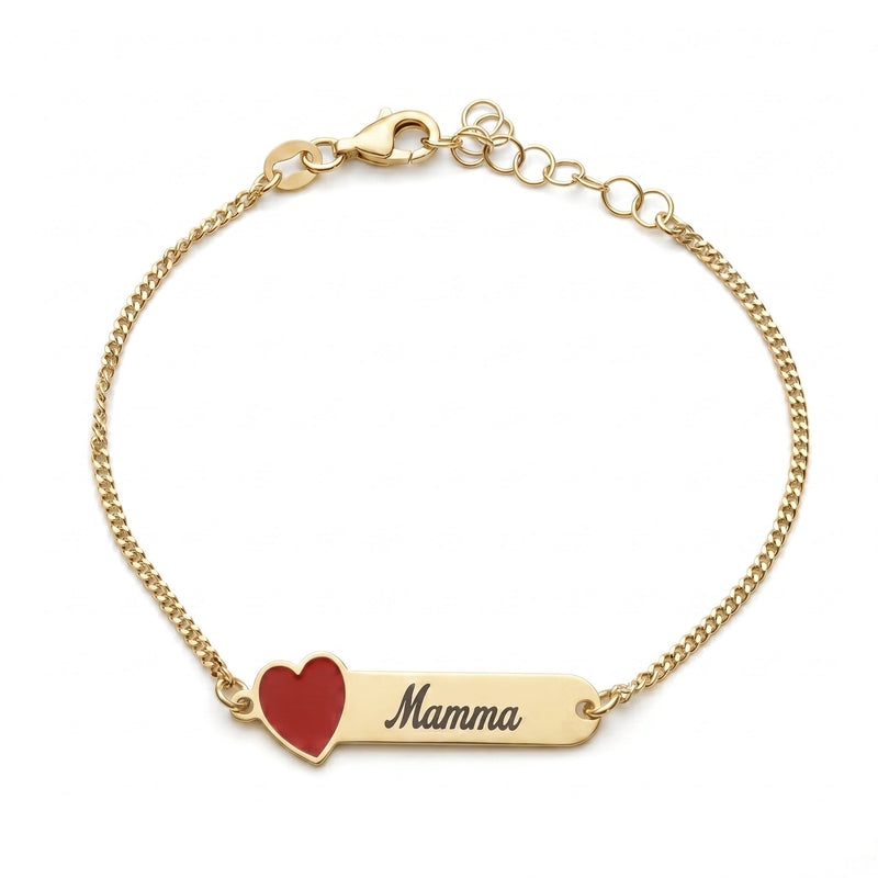 Bracciale Targhetta Mamma - My Mo Gioielli