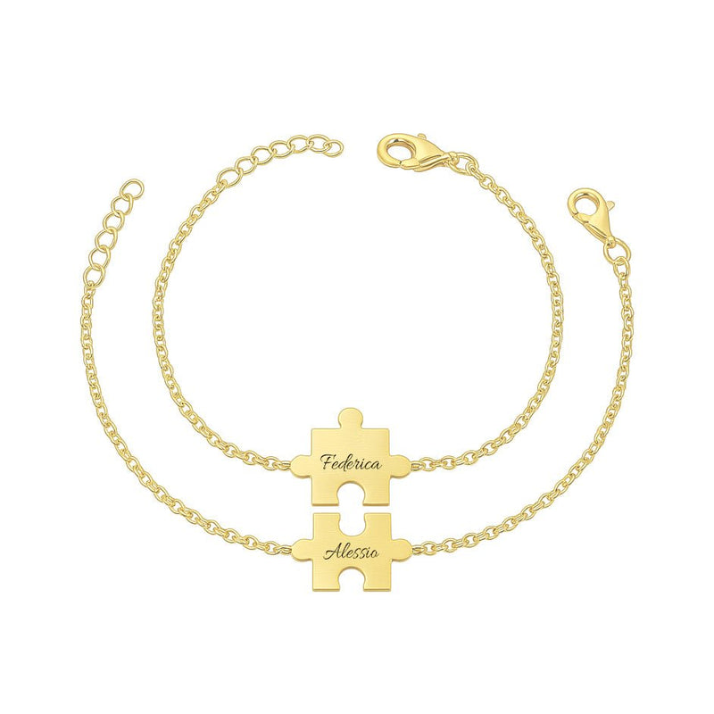 Bracciali Coppia Puzzle - My Mo Gioielli