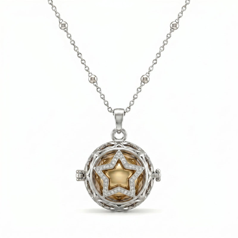 Collana Chiama Angeli con Stella Zirconata - My Mo Gioielli