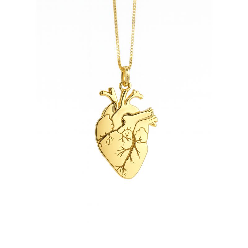 Collana Cuore Anatomico - My Mo Gioielli